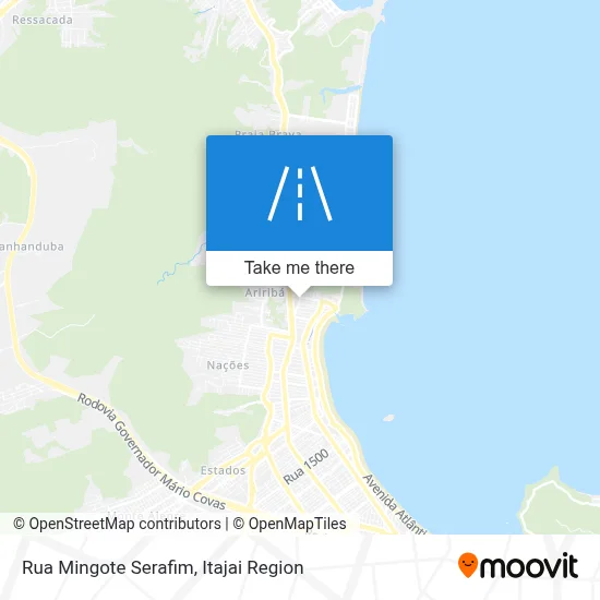 Rua Mingote Serafim map