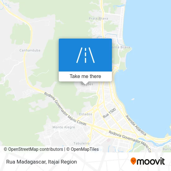 Rua Madagascar map