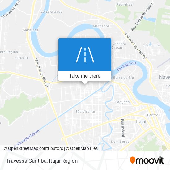 Travessa Curitiba map