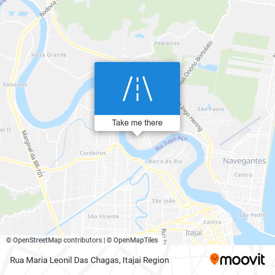 Rua Maria Leonil Das Chagas map