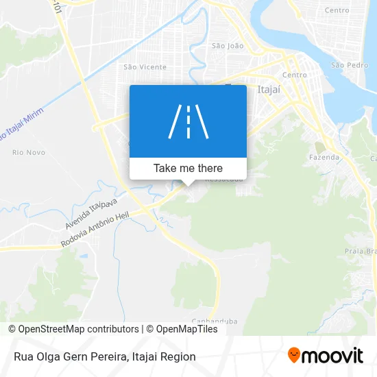 Rua Olga Gern Pereira map