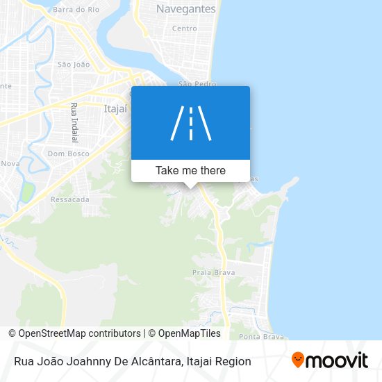 Rua João Joahnny De Alcântara map