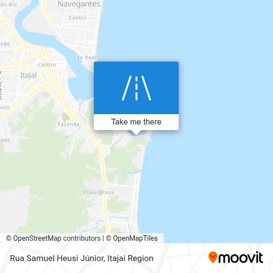 Rua Samuel Heusi Júnior map