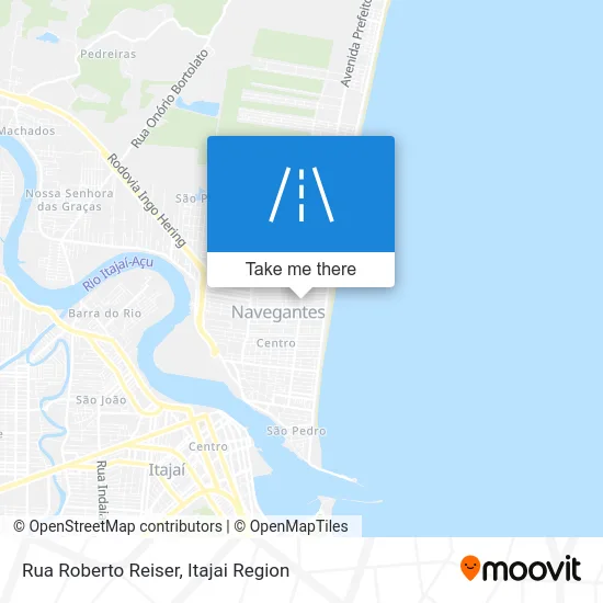 Rua Roberto Reiser map