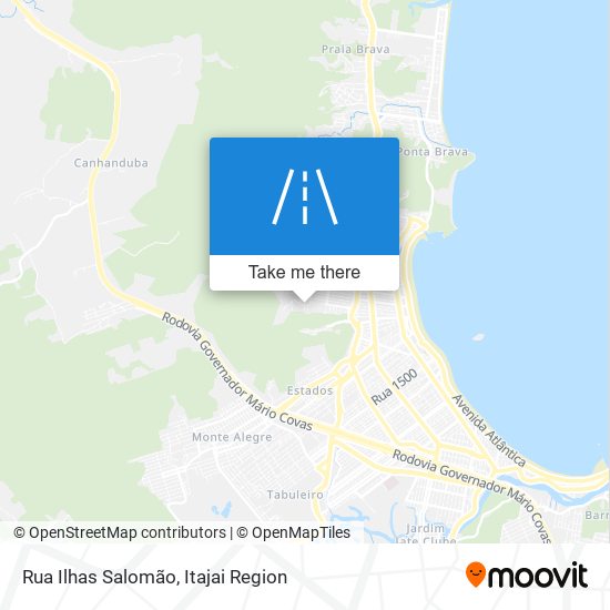 Rua Ilhas Salomão map