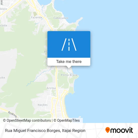 Rua Miguel Francisco Borges map