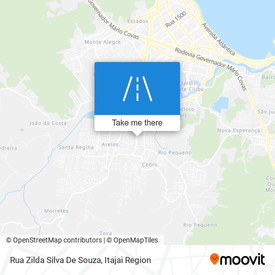 Rua Zilda Silva De Souza map