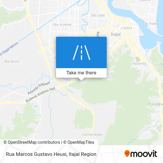 Rua Marcos Gustavo Heusi map