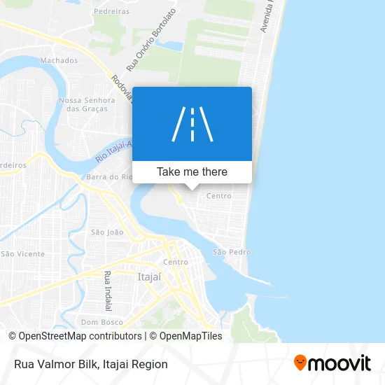 Rua Valmor Bilk map