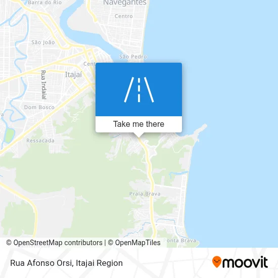 Rua Afonso Orsi map