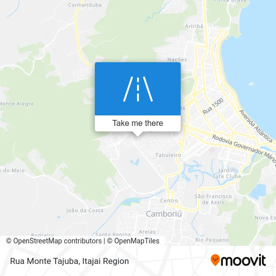 Rua Monte Tajuba map