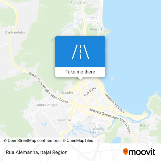 Rua Alemanha map
