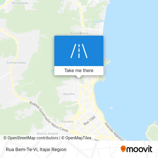 Rua Bem-Te-Vi map