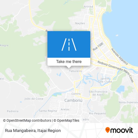 Rua Mangabeira map