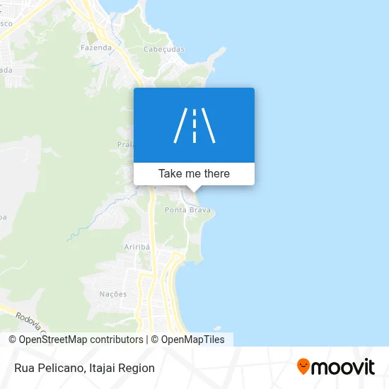 Rua Pelicano map
