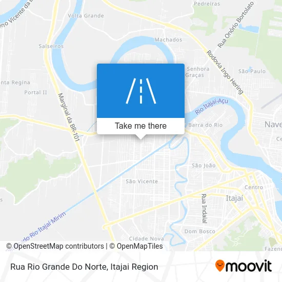 Rua Rio Grande Do Norte map