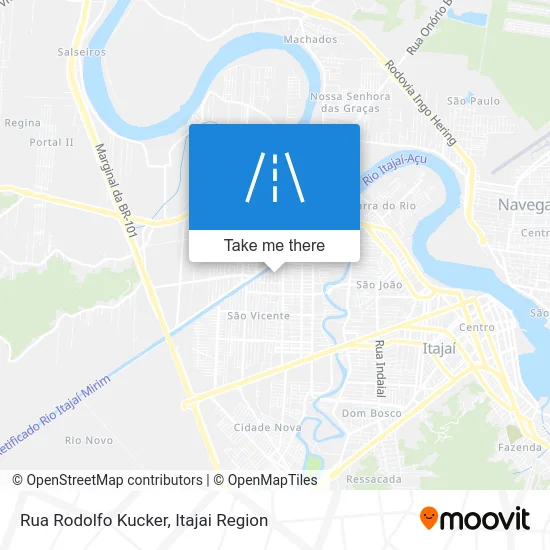 Rua Rodolfo Kucker map