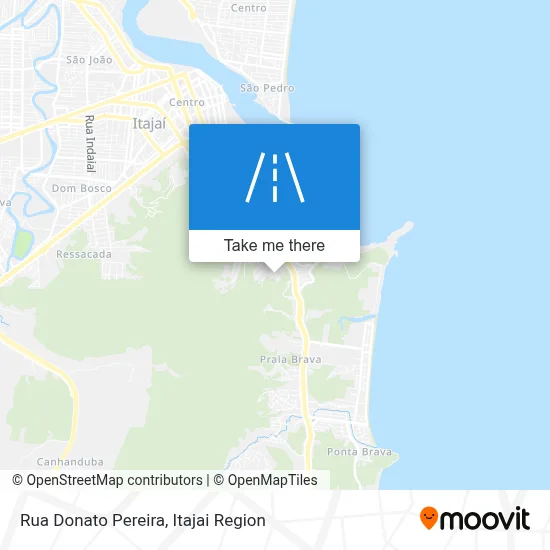 Rua Donato Pereira map