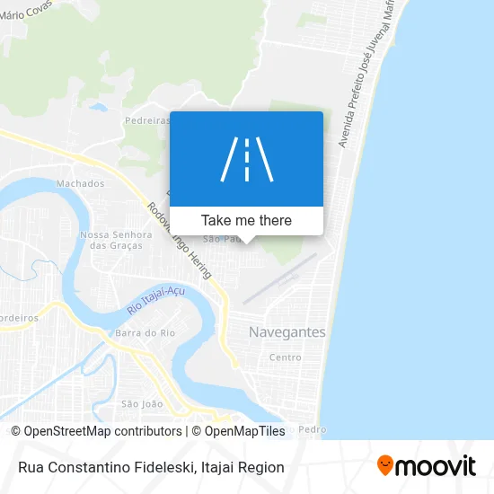 Rua Constantino Fideleski map