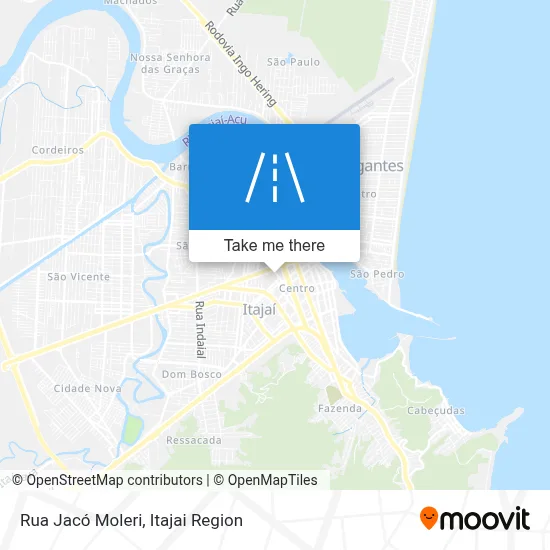 Rua Jacó Moleri map