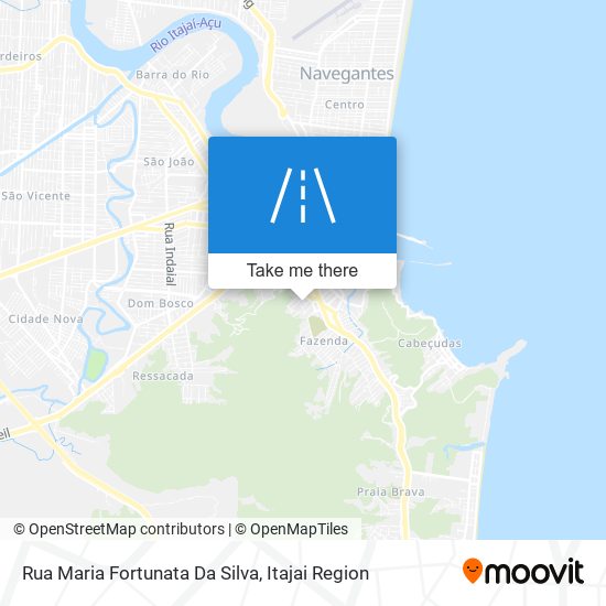 Rua Maria Fortunata Da Silva map