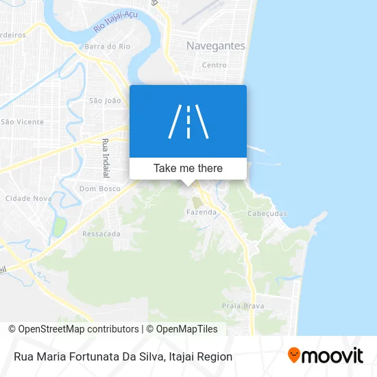 Rua Maria Fortunata Da Silva map