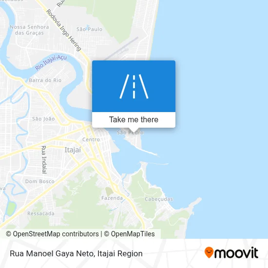 Rua Manoel Gaya Neto map