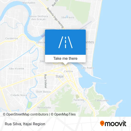 Rua Silva map