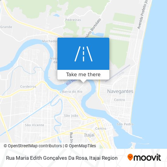 Rua Maria Edith Gonçalves Da Rosa map