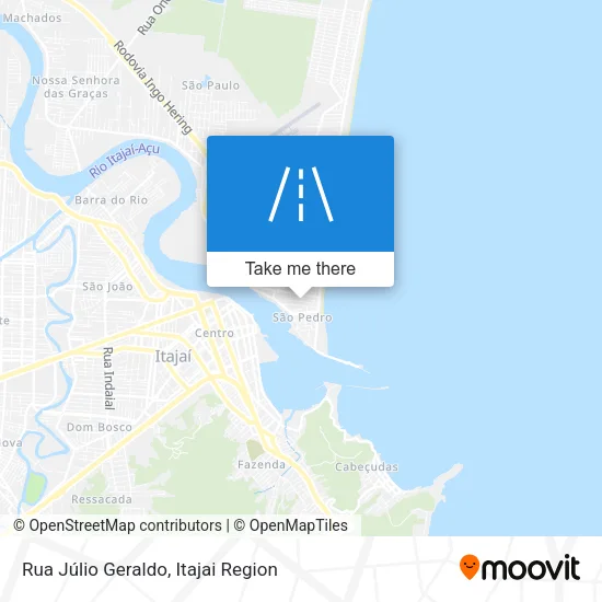 Rua Júlio Geraldo map