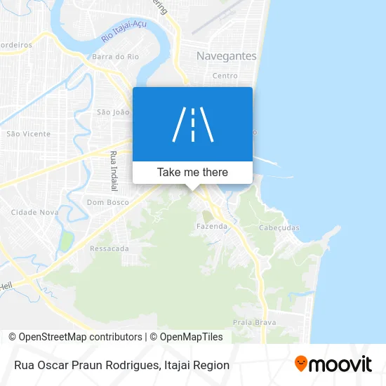 Rua Oscar Praun Rodrigues map