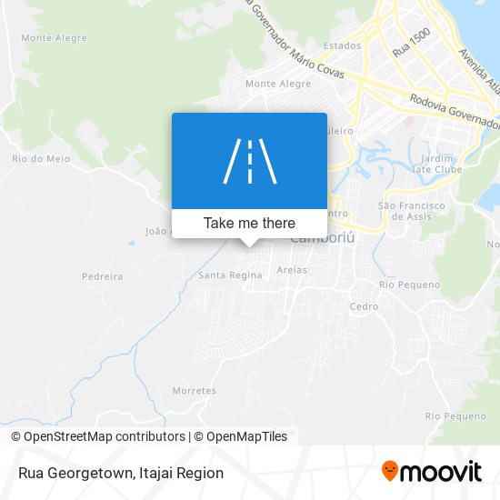 Rua Georgetown map