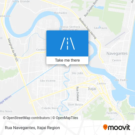 Rua Navegantes map