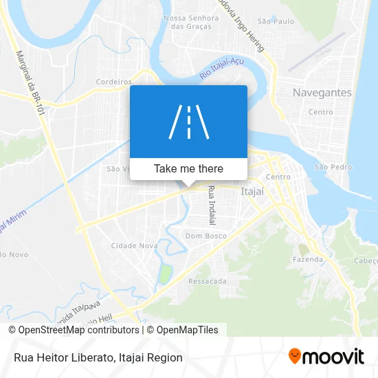 Rua Heitor Liberato map