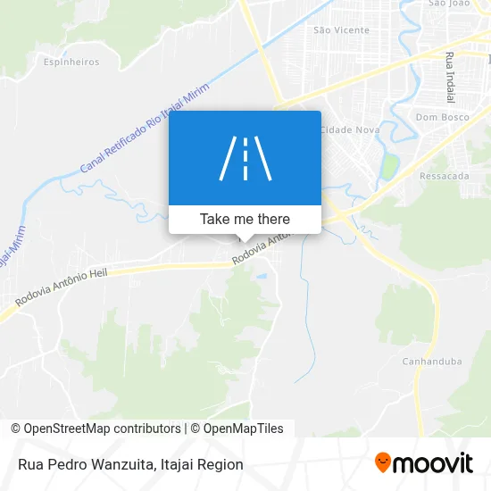 Rua Pedro Wanzuita map