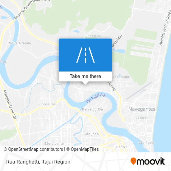 Rua Ranghetti map