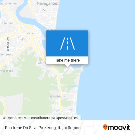 Rua Irene Da Silva Pickering map