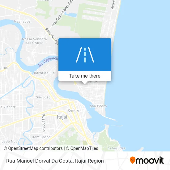 Rua Manoel Dorval Da Costa map