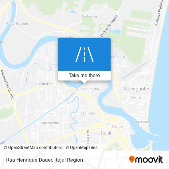 Rua Henrique Dauer map