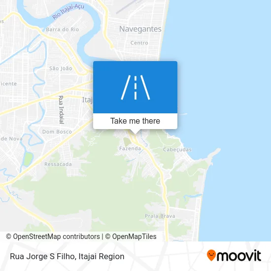 Rua Jorge S Filho map