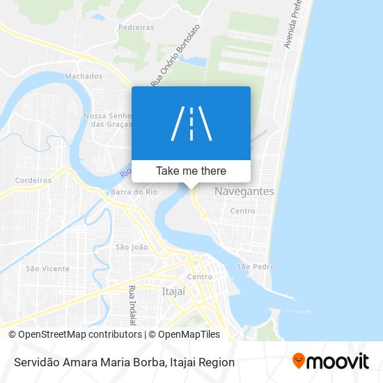 Servidão Amara Maria Borba map