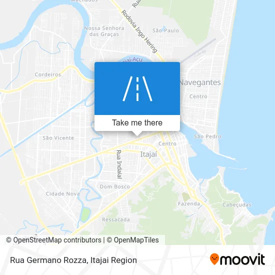 Rua Germano Rozza map