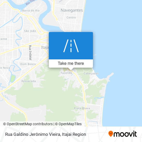 Rua Galdino Jerônimo Vieira map
