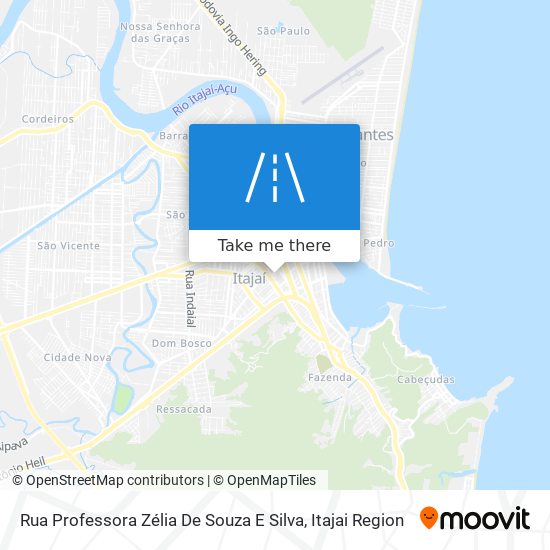 Rua Professora Zélia De Souza E Silva map