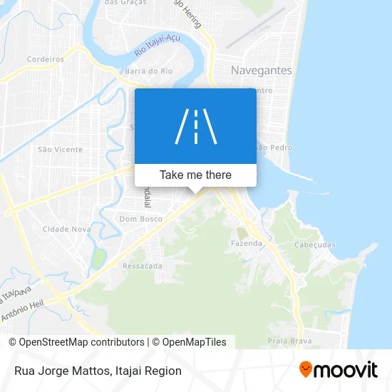 Rua Jorge Mattos map
