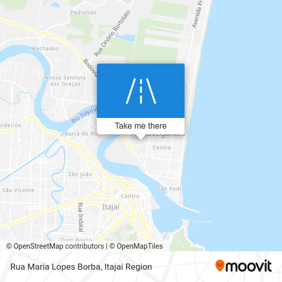 Rua Maria Lopes Borba map