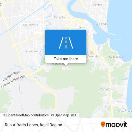Rua Alfredo Labes map