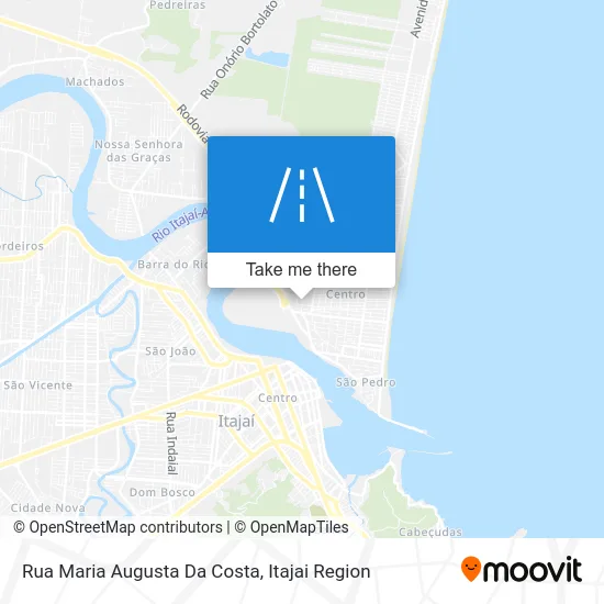 Rua Maria Augusta Da Costa map