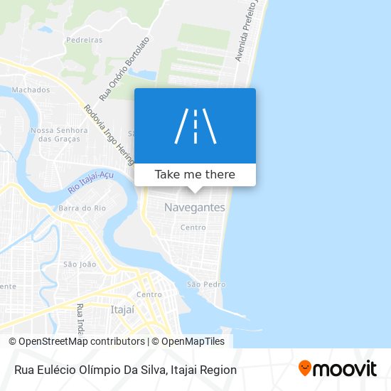 Rua Eulécio Olímpio Da Silva map