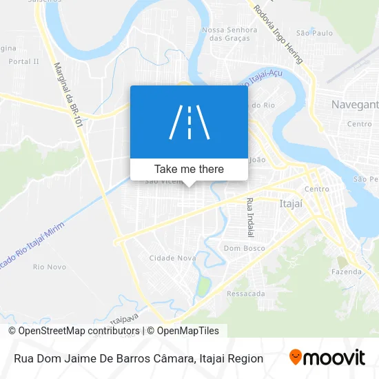 Rua Dom Jaime De Barros Câmara map